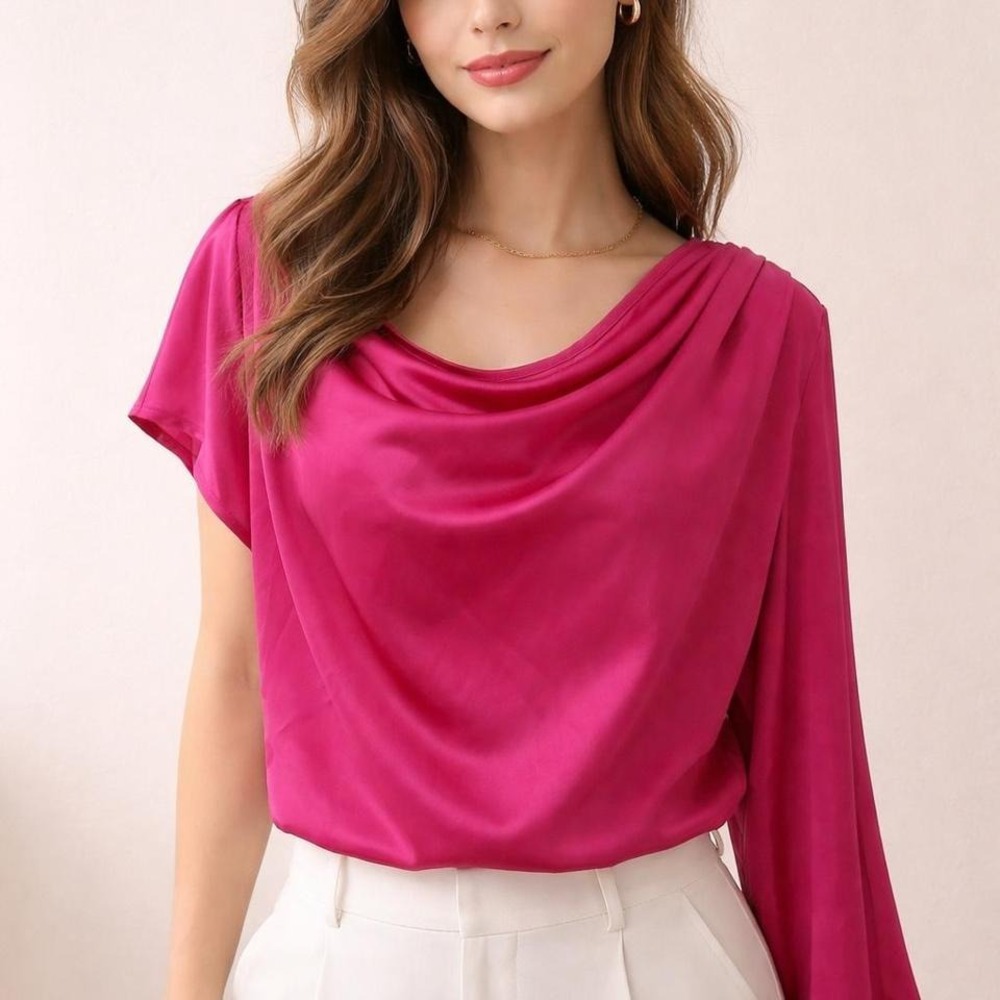 Asymetrical blouse‎